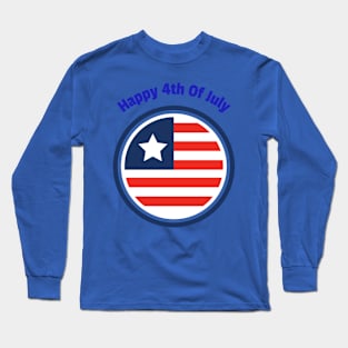 Happy 4TH Of July Long Sleeve T-Shirt